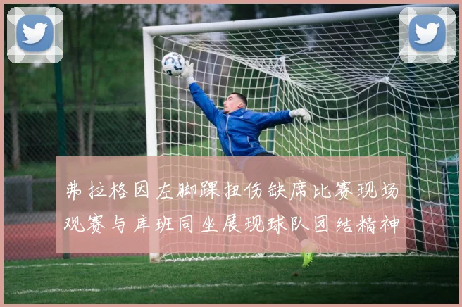 弗拉格因左脚踝扭伤缺席比赛现场观赛与库班同坐展现球队团结精神